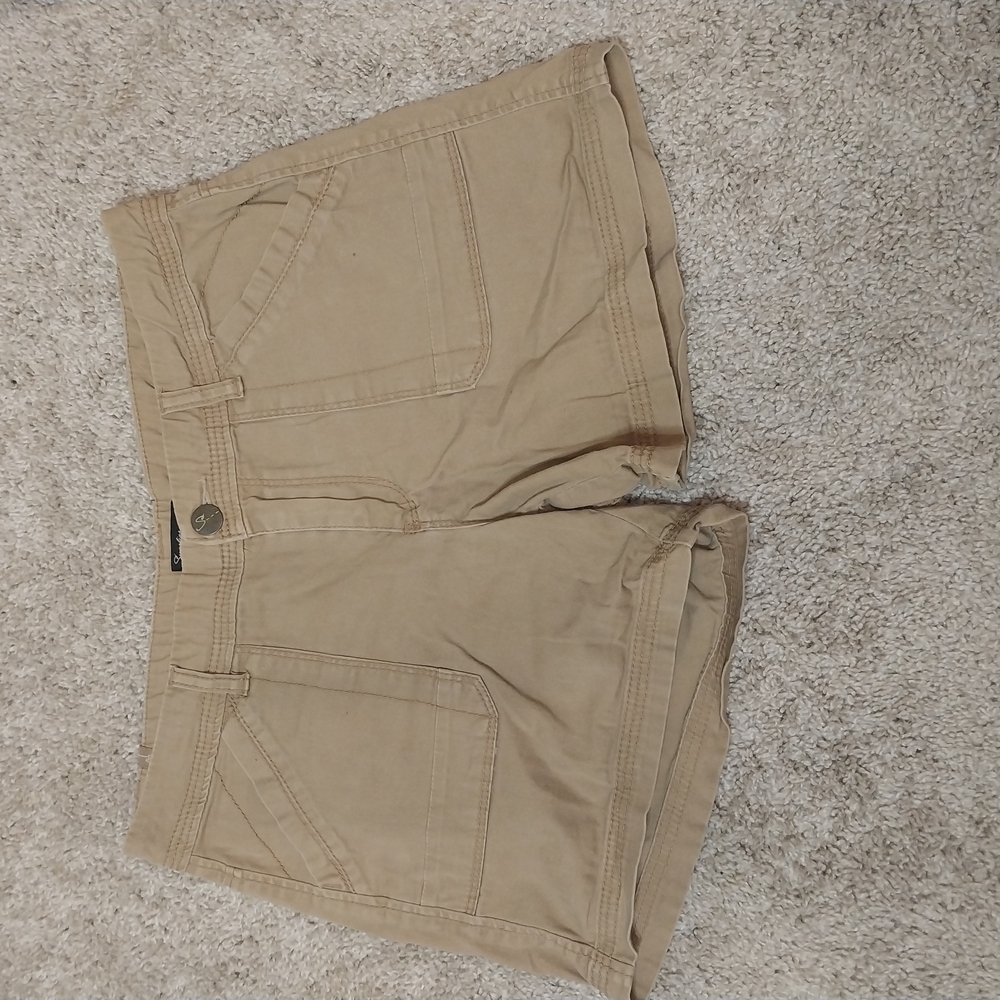 Tan Casual Shorts